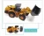 Import 1:50 alloy car diecast model mini bulldozer toy from China