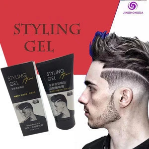 150g Men styling products Extra Hard Long Keep and Moisturize Organic glitter Hair Gel