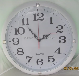16inch dial can be customized trademark promotional gift plastic wall clock