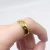 Import 18K solid gold ring jewelry from China