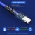 Import 1m 3A Quick Charge USB C Cable Nylon Braided Micro USB Type C Data Cable for Apple Charger Cable from China