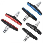 1Pair Mountain Bike Bicycle brake V-brake pads with mud trough silent