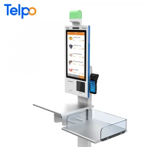 200+ R&amp;D Team Telpo TPS700 grocery store automated bill payment kiosk self checkout machine