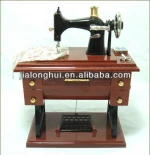 2014 Fashion craft sewing machine music box for kids and girl gifts