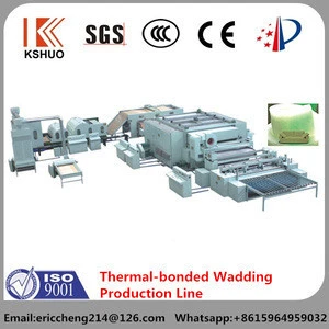 2015 China QINGDAO KAISHUO non-woven geotextile production line nonwoven fabric making machine