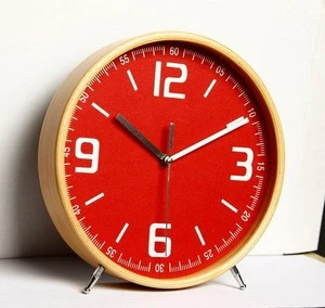 2015 new style 9 inch antique art wood wall Clock/ Gift clock