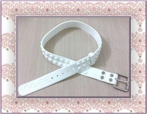 2016 hot DIY silicone belts fashion silicone slap belt