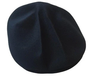 2017 Fall and Winter 100% Wool Felt Crushable Ivy Cap Hat for Men