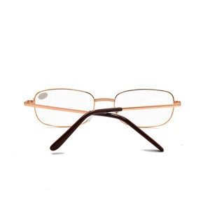 2018 china wholesale retro gold frame eyeglasses cheap unisex reading glasses