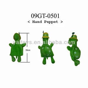 2018 high quality Plush Turtle Hand Puppet