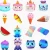 Import 2018 New High Quality kawaii cute Jumbo 12CM french fries Soft Scented Bread Cake squishy Slow Rising Elasticity Stretch Kid toy from China