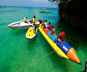 2019 cheap CE 6 passengers Banana Boats adults towable water sports Banana tube