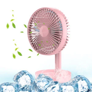 2019 Cheap USB Silent Portable Rechargeable Room Table Small Battery Powered Office Computer Cute Cooling Mini Desk Fan Mini Fan