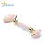 Import 2019 hot selling custom design natural jade roller pink High quality rose jade roller for sale from China
