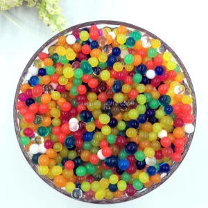 2020 best sell water beads 15 colors magic gel ball  crystal soil for Garden Decoration