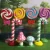 2020 design fiberglass ice cream cone candyland 3d props candy props for theme park decor