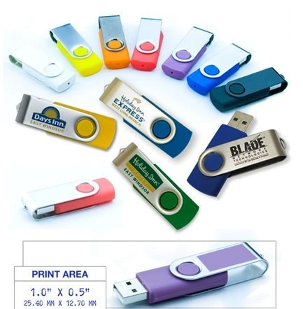 2020 gadgets USB pendrive 2.0/3.0 swivel metal USB flash memory with logo customized