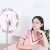 Import 2020 Hot Sale 2 in 1Adjustable Selfie Ring Light Led Lamp With Phone Holder For Tiktok Live Selfie Stick Photographic Lighting from China