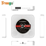 2020 hot selling wall mounted mp3 boombox portable CD player with BT output/FM/USB/AUX
