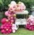 Import 2020 Most Popular Customized Wooden Flower Dessert cart,  Candy Cart For Wedding Decoration from China
