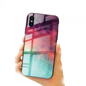 2020 New Fashion Tempered Glass material Sublimation cell phone case