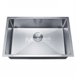 2020 New Models American Standard Apartment Size SS304 Single Bowl  Set Undermount Stainless Steel Kitchen Sink with Drainer