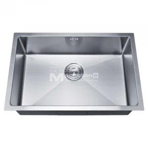 2020 New Models American Standard Apartment Size SS304 Single Bowl  Set Undermount Stainless Steel Kitchen Sink with Drainer