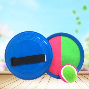 2020 New Toys Toss and Catch Paddle Game Set Disc Paddles and Toss Ball Sport Game with Storage Bag