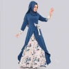 2020 Wholesale winter open women ladies dubai abaya kimono islamic clothing muslim dresses
