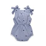 2020 ZhouYi Apparel OEM Sevice Infants & Toddlers clothing natural fiber Baby Clothes/ Baby rompers for baby girls