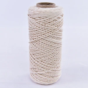 2021 Natural 100% Wall Hanging DIY 3 MM 4 MM 5 MM Crafts Knitting Macrame Cord Cotton Cord Cotton Macrame Rope