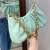 Import 2021 Popular thick chain candy color fold PU leather cloud hand bag women handbag ladies shoulder bags 2021 from China