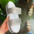 Import 2021 Summer new low-cut colorful bling diamond round toe shaped rhinestone platform wedge shoes peep toe sandals and slippers from China