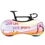 2021 Wholesales Washable High Elastic Tire Package Anti-dust Scratch-Proof Indoor Custom Bike Cover Bicycle Wheel Cover