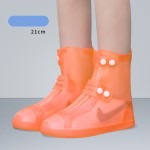 2022 Foldable Adult Men and Women Rain Boots Fashion Non-slip Dustproof Rain Boots Cover Plastic Waterproof Shoe Cove 007special