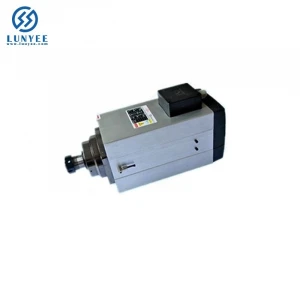 2.2KW 24000RPM 220V/380V ER20 Air Cooling CNC Wood Router Electric Spindle Motor With Flange