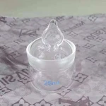 25ML Capacity Laboratory Quartz Weighing Bottle With Lid