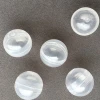 28mm Small Plastic Empty Round Vending Toy Capsule