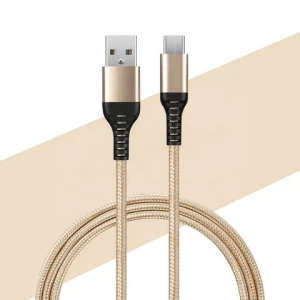 2M usb multi charging cable fast charging android data original usb c nylon braided micro new usb cable