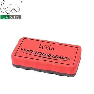3 Colored Sponge EVA Magnetic White Board Eraser For Easy Wipe