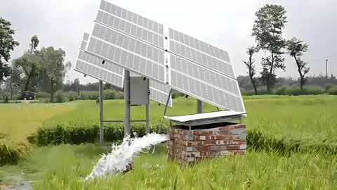 3-Inch Durable solar powered pump DC Brushless Deep Well Solar Pump