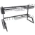 Import 3 tier kitchen stainless steel dish drying over the sink dish drainer rack from China