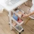 Import 3 Tier/4 Tier Slim Storage Cart Mobile Shelving Slide Storage Rolling Pantry Tower Bathroom Kitchen storage Rack with wheel from China