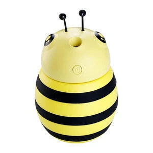 300ml cute bee humidifier car usb air freshener baby skin care mist machine