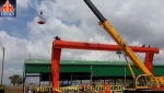 32T L Model Single-Beam Truss Gantry Crane