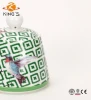 350CC newest design hot selling ceramic sugar pot with lid