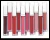 Import 36 color silver square tube lip gloss waterproof long lasting matte lipgloss vegan charm color system lipgloss liquid lipstick from China
