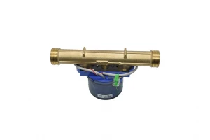 3.6v High-quality, high-precision intelligent and compact blue brass ultrasonic water meter DN15-DN25