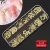 Import 39 Designs Mixed nail art decals diamond jewelry crystal nails art rhinestone designs 3d shinny nail decorations from China