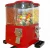 Import 4 Head Machine Carousel - Mechanical vending machine for 4 different small articles in RED from Germany